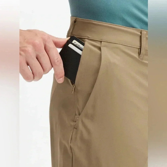 Fabletics The Only‎ Pant Tan Golf Career Performance Casual Office Casual Comfy - Picture 2 of 7